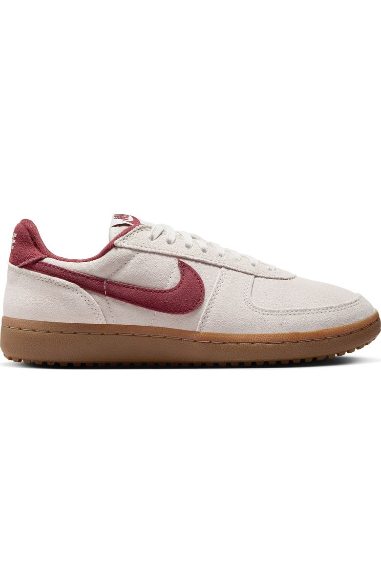 Nike Field General Sneaker, Alternate, color, Light Bone/ Dark Red/ Brown