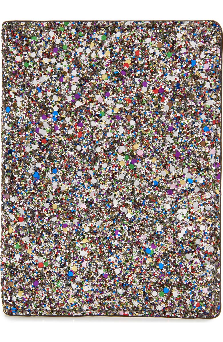 Rebecca Minkoff Glitter Passport Holder, Main, color,