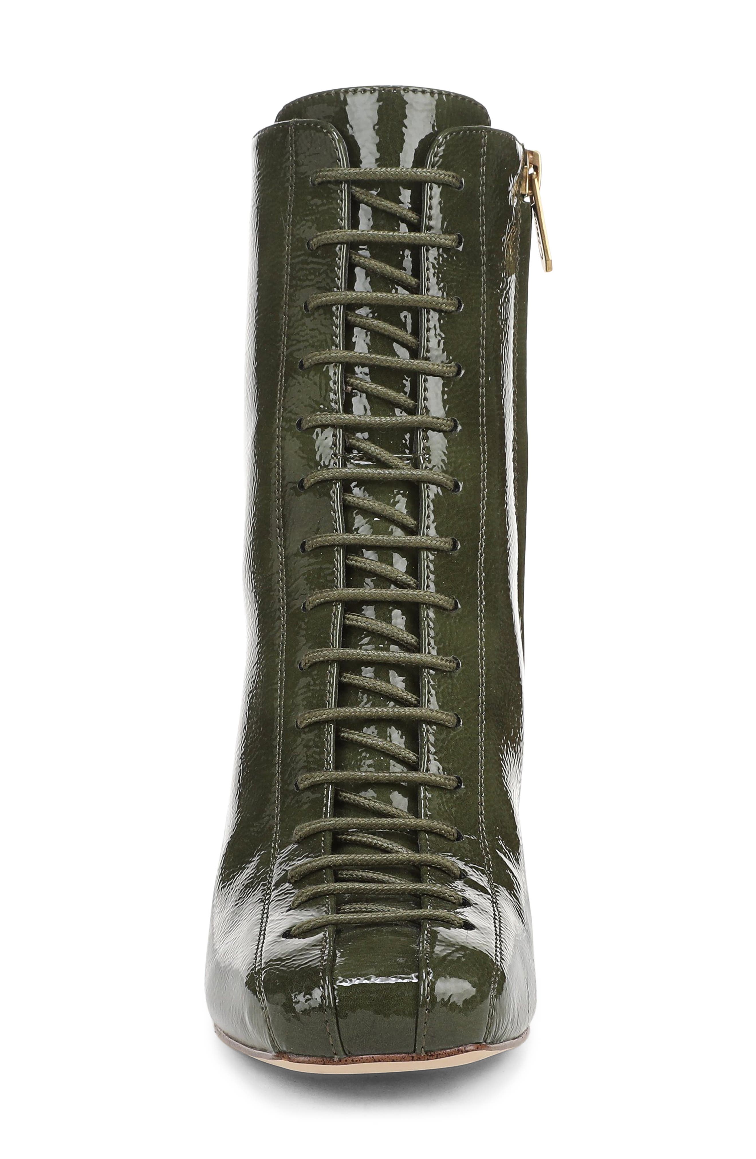 Kendra Block Heel Bootie, Alternate, color, OLIVE