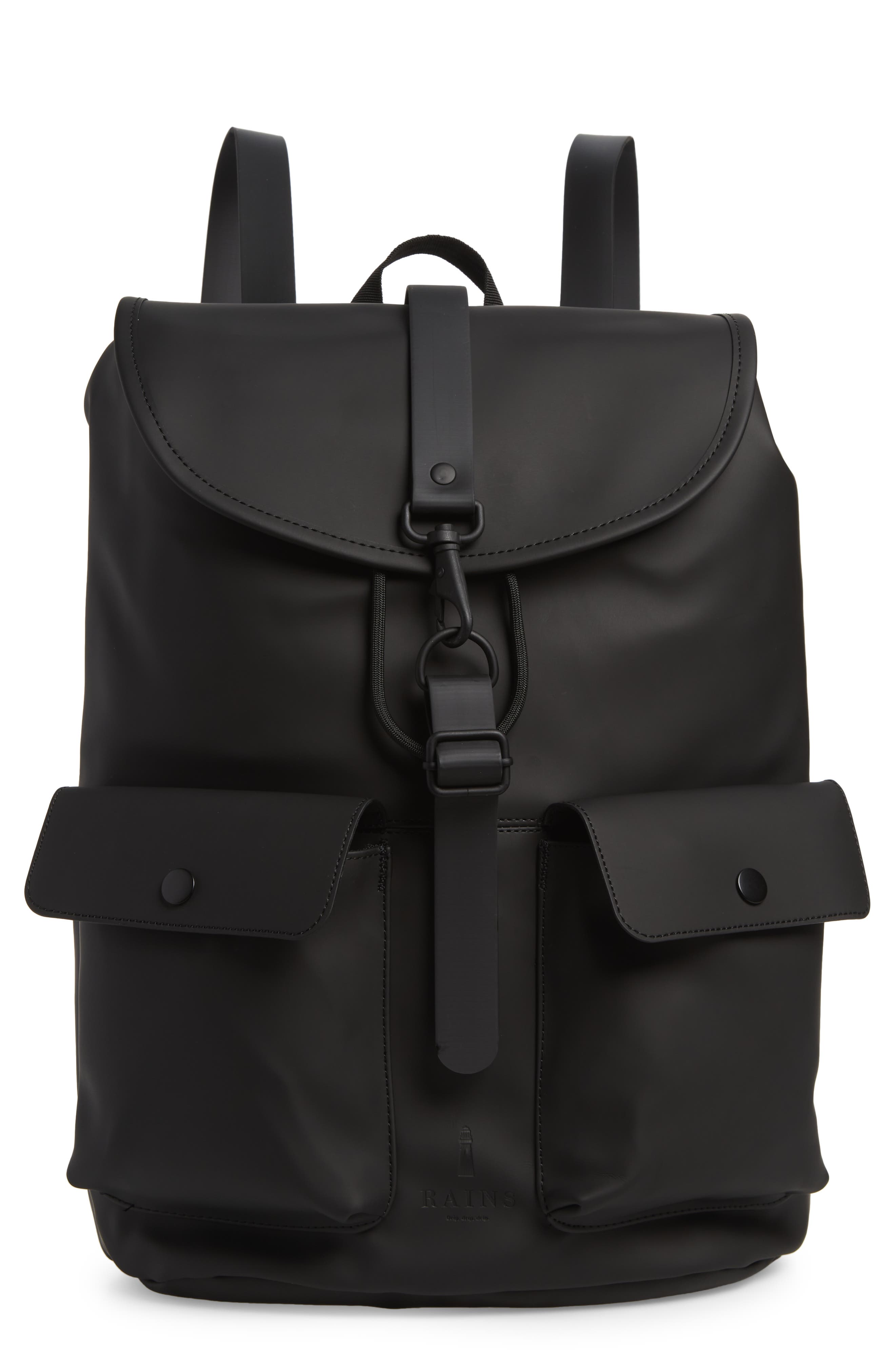 Rains Camp Waterproof Backpack, Main, color, 