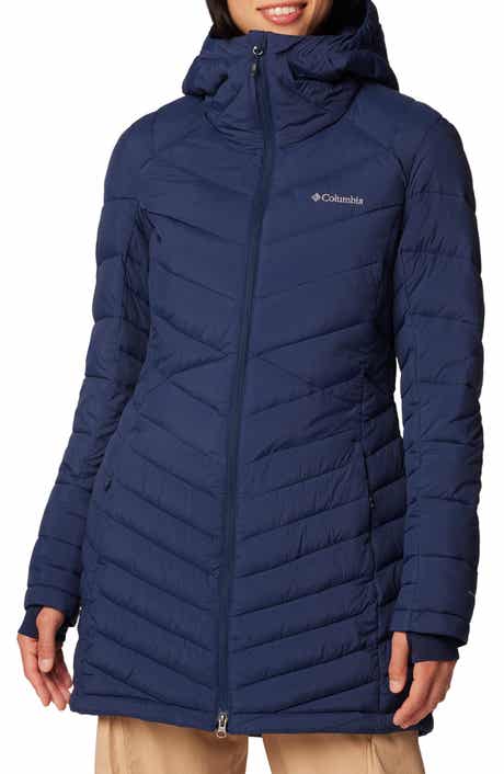Columbia Joy Peak™ II Hooded Water Repellent Mid Jacket