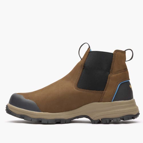 Georgia Boot Slipresistant Waterproofchelsea Work Romeo Boot In Brown