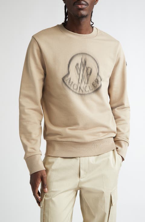 Blurred Logo Graphic Sweatshirt