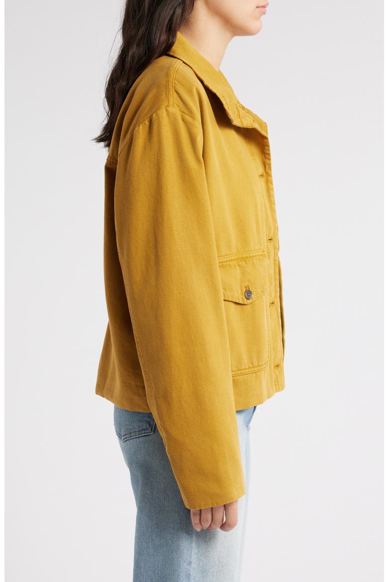 Transitional Twill Jacket, Alternate, color, BROWN GOLD