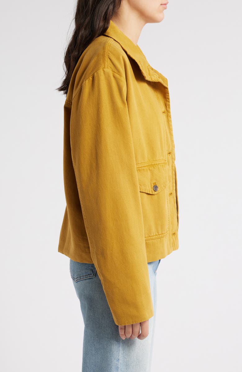 Treasure & Bond Transitional Twill Jacket, Alternate, color, Brown Gold