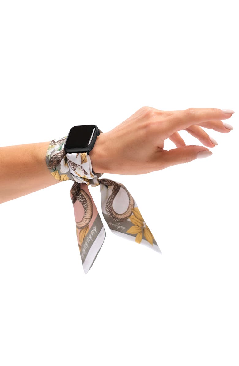 Wristpop Foreplay Venom 2 Apple Watch<sup>®</sup> Scarf Watchband, Alternate, color, 