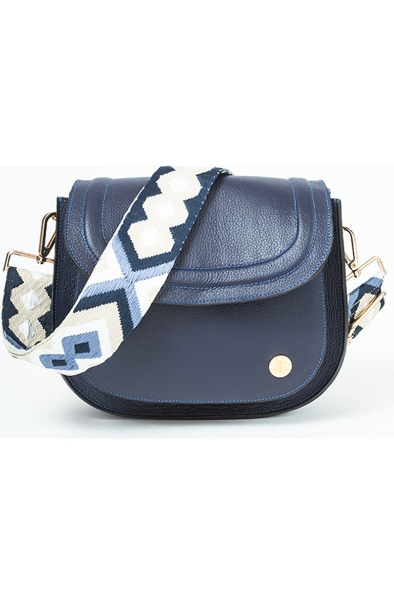 EVA INNOCENTI Monica Crossbody Bag, Main, color, Navy Blue