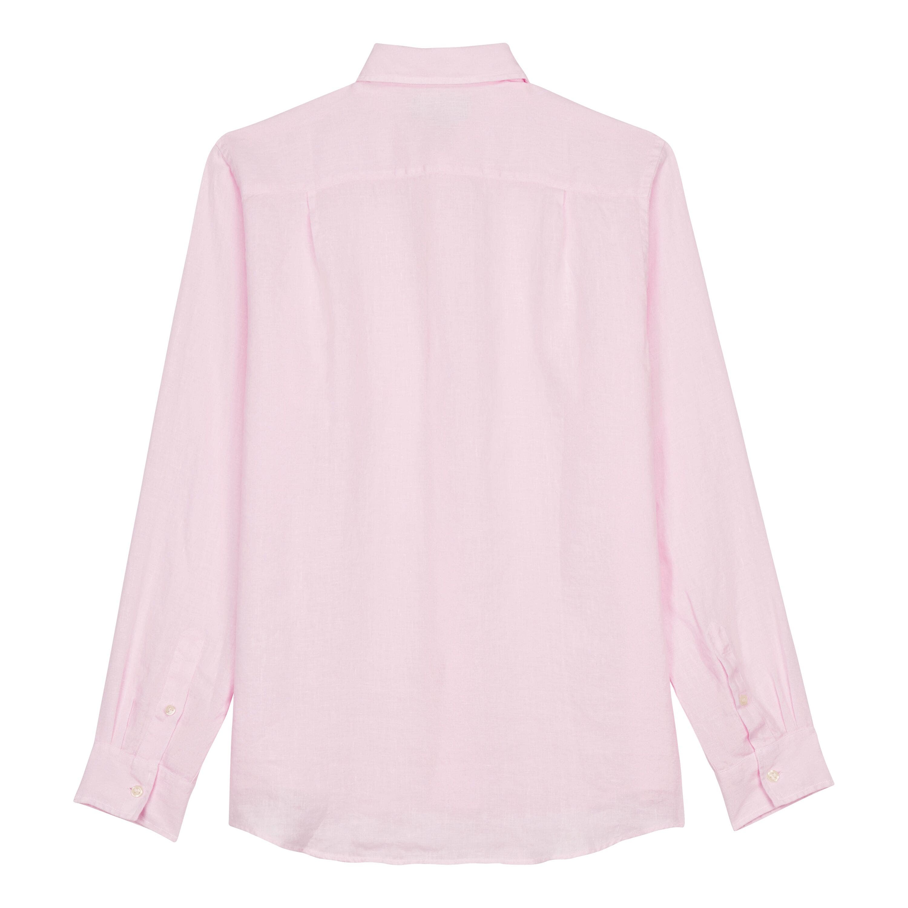 Men's Linen Solid Shirt - image 3
