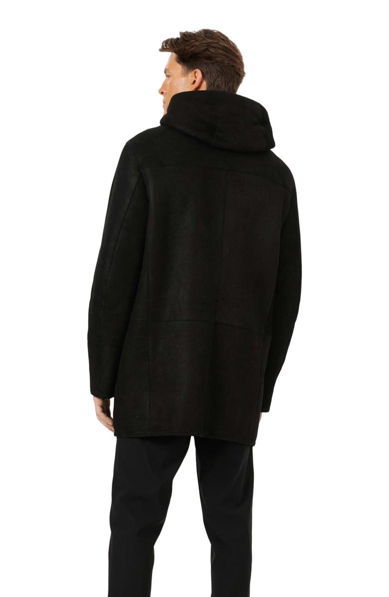 GORSKI Shearling Lamb Parka, Alternate, color, Black