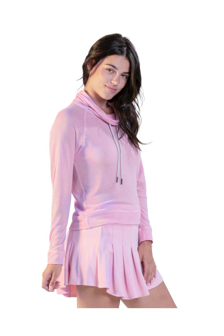 Chill Day Long Sleeve Top, Alternate, color, Paris Pink