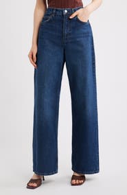 Reformation Cary Slouchy High Rise Wide Leg Jeans