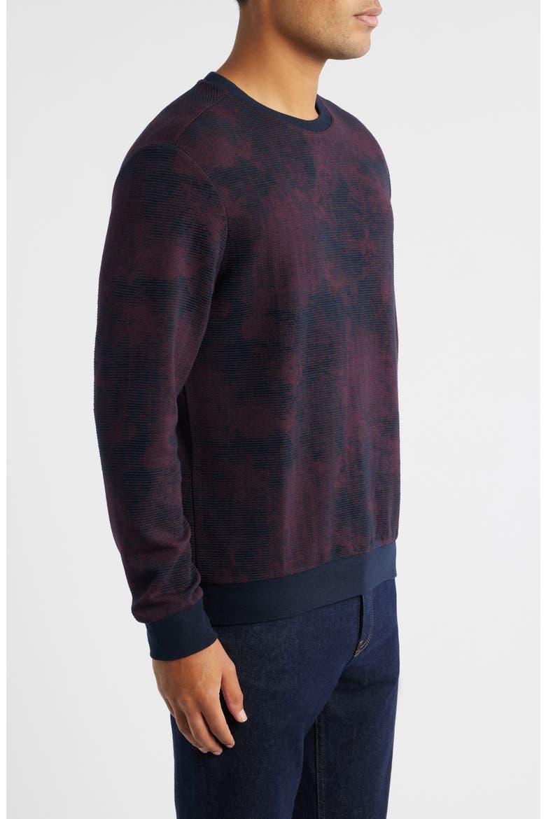 Ishim Crewneck Pullover, Alternate, color, RED