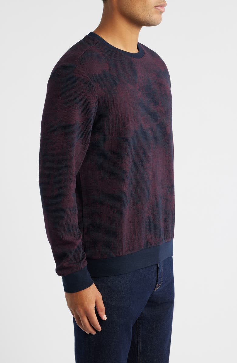 Robert Barakett Ishim Crewneck Pullover, Alternate, color, Red
