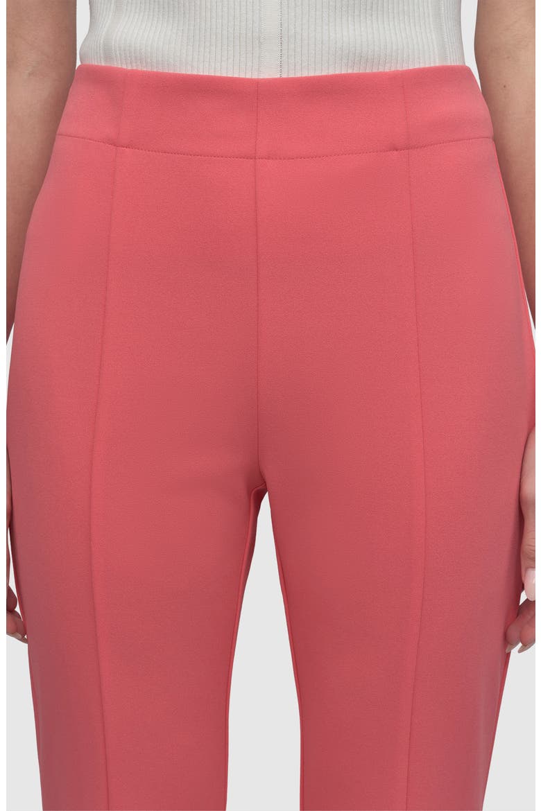 Wide Leg Scuba Knit Pants, Alternate, color, CORAL CRUS