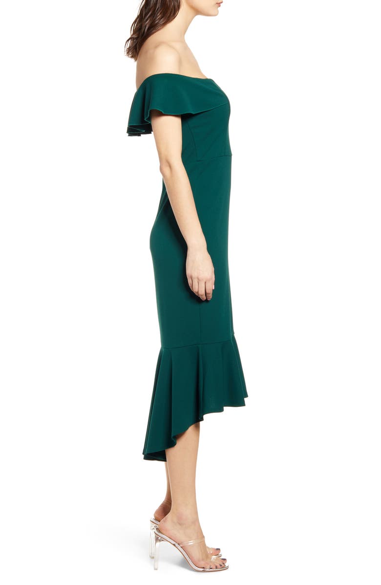 LOVE, NICKIE LEW Sweetheart Midi Dress, Alternate, color,