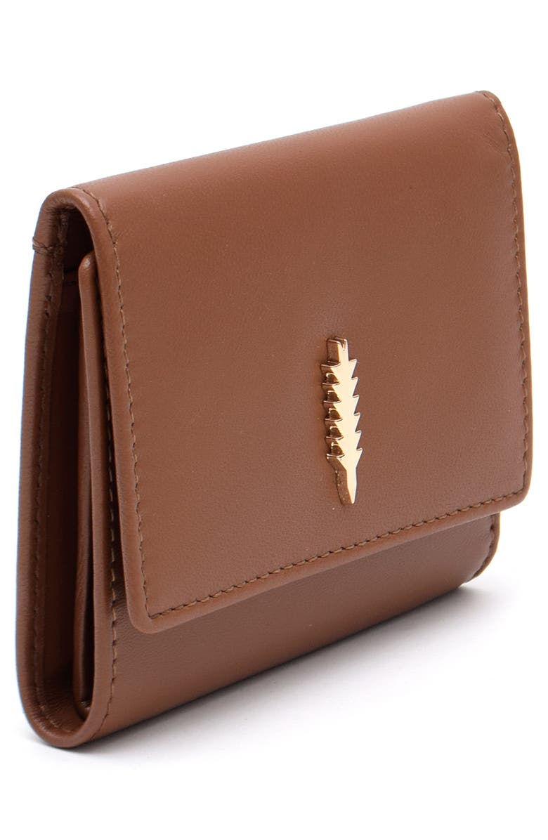 Thacker Skylar Leather Wallet, Alternate, color, Fawn