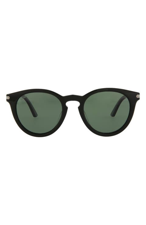 49mm Oval Sunglasses
