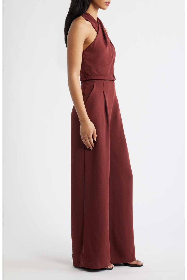 Mono Jane Jumpsuit, Alternate, color, MAROON