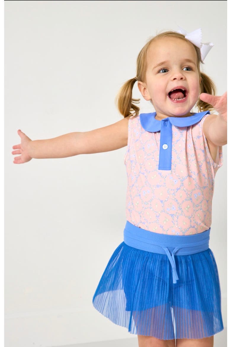 Girly Tank Top, Alternate, color, Pink/ Blue