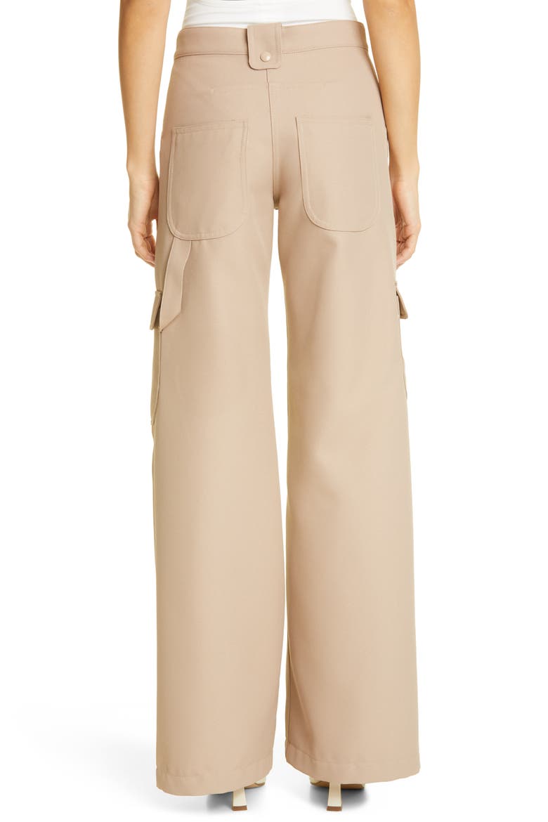 Recycled Polyester Twill Cargo Pants, Alternate, color, SAND