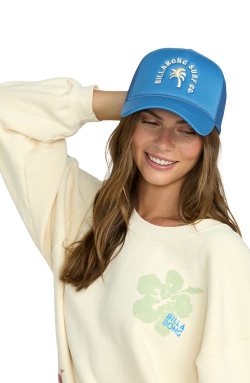 Billabong Grandpa Trucker Hat In Blue