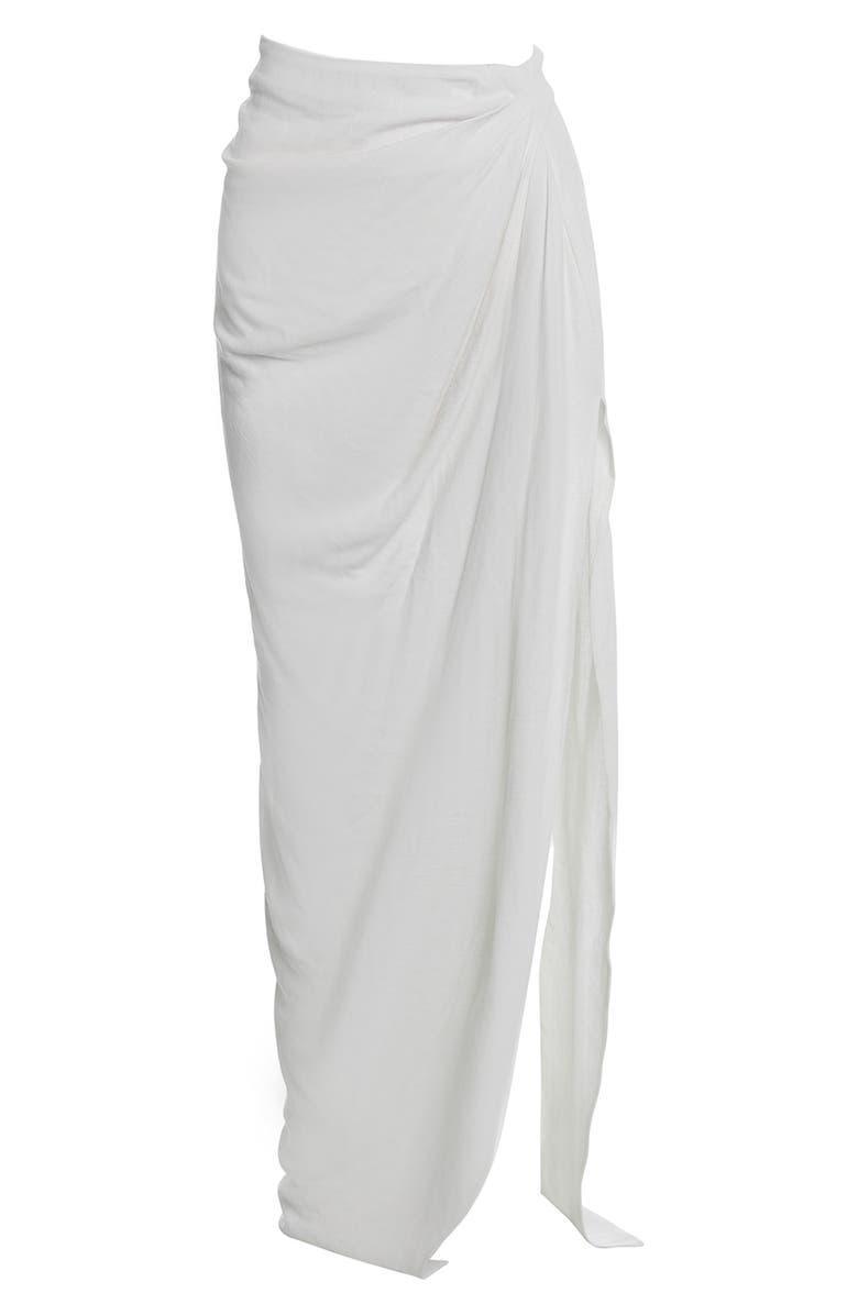 Naked Wardrobe Chic High Waist Maxi Skirt, Alternate, color, 