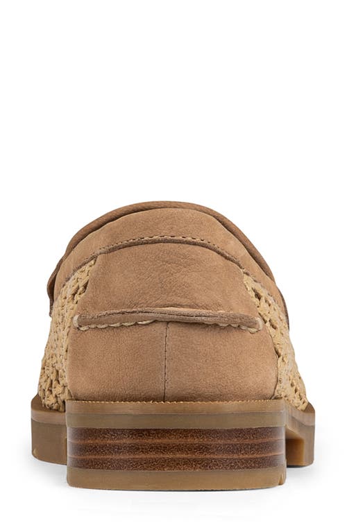 DONALD PLINER DONALD PLINER LENNY WOVEN RAFFIA TASSEL LOAFER 