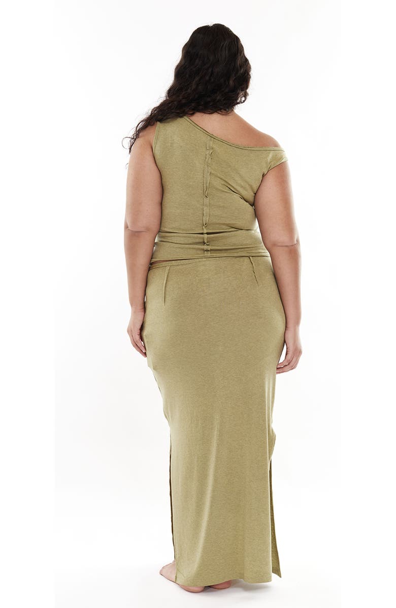 Mother of All Papper Ankle Skirt, Alternate, color, Green