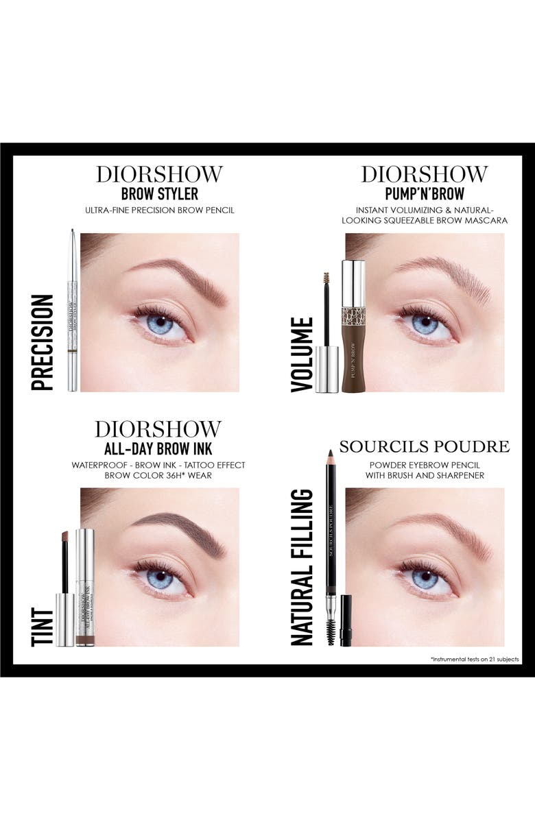 DIOR show Pump n Brow Squeezable Brow Mascara, Alternate, color,
