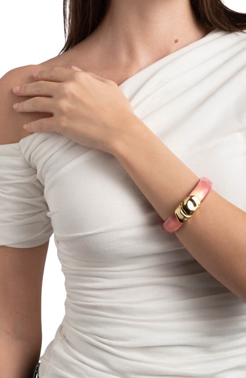 ALEXIS BITTAR ALEXIS BITTAR ESSENTIALS MOLTEN HINGED BANGLE