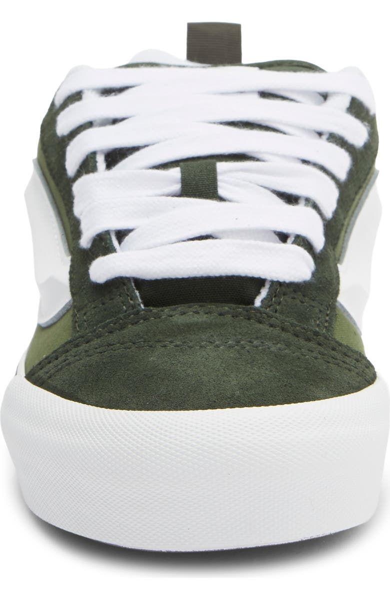 Vans Kids' Knu Skool Sneaker, Alternate, color, Pine Forest