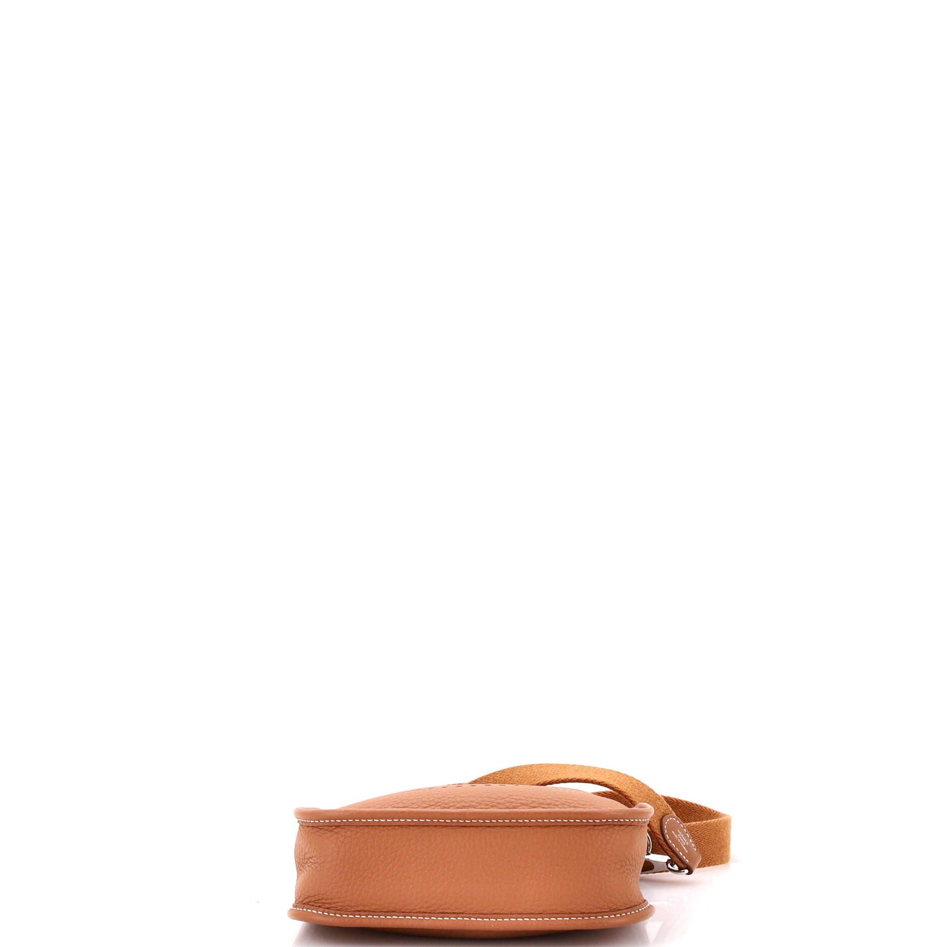 Pre-Owned Hermes Evelyne Bag Gen III Clemence TPM, Alternate, color, Gold