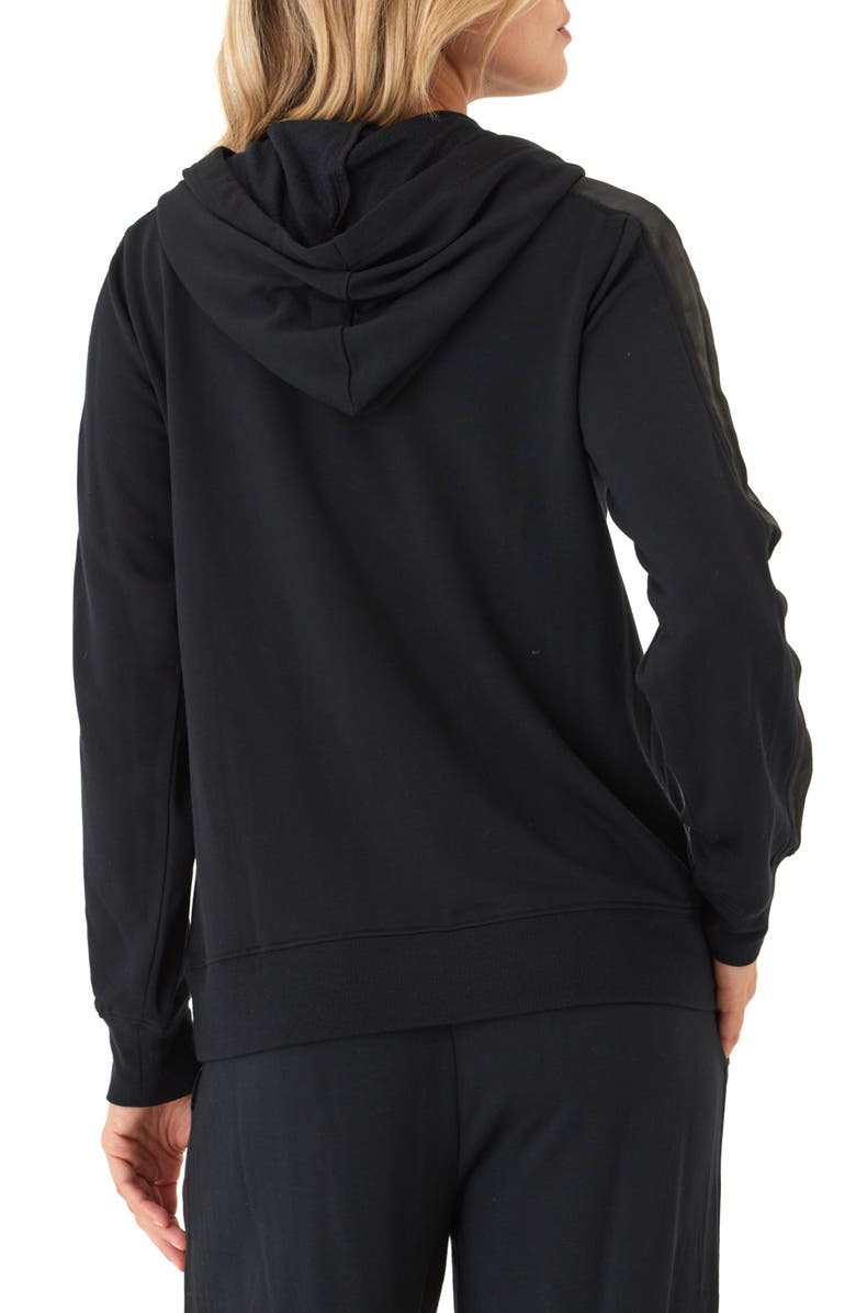 Threads 4 Thought Romi Feather Fleece Hoodie, Alternate, color, Black