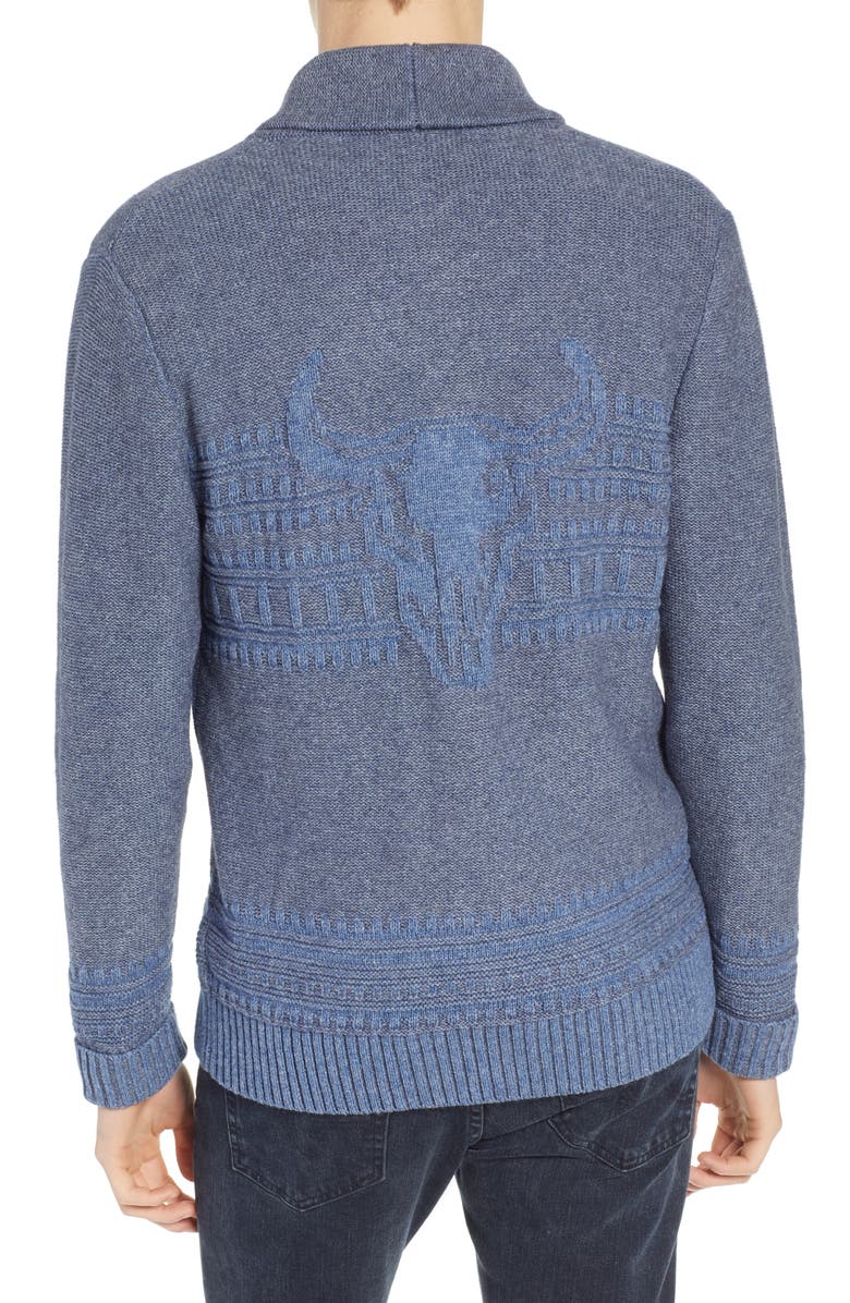 Pendleton Bison Shawl Collar Sweater, Alternate, color,