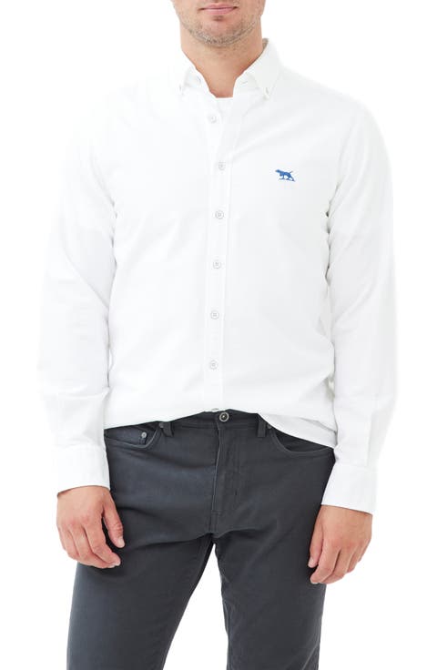 North Island Solid Button-Down Shirt