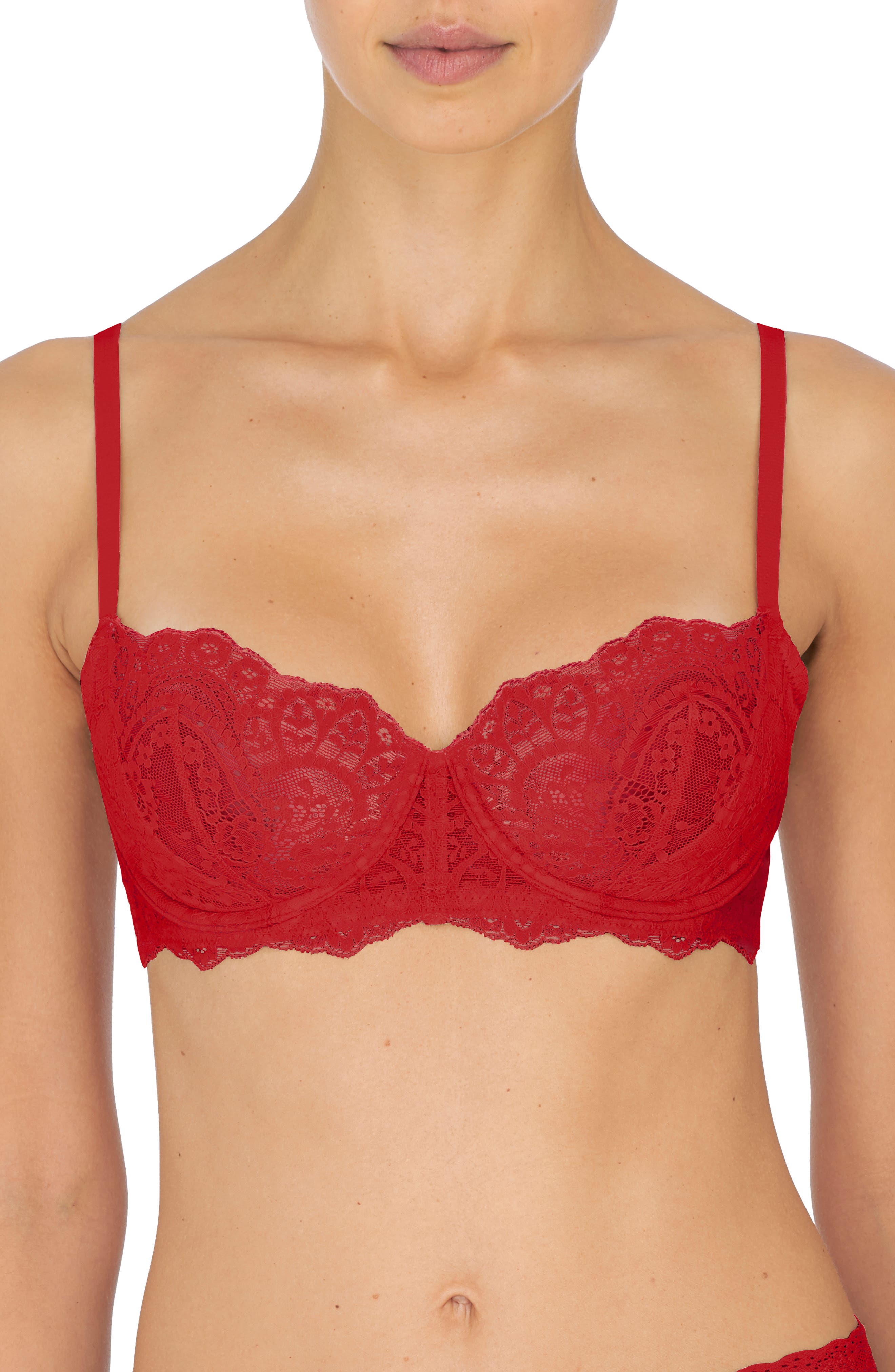 Natori Calm Lace Underwire Demi Bra