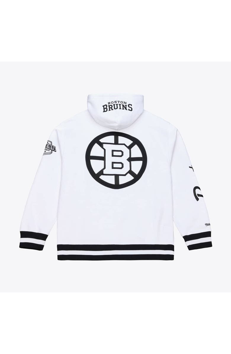 Mitchell & Ness Men's Mitchell & Ness White Boston Bruins Arctic Fleece Hoodie, Alternate, color, White