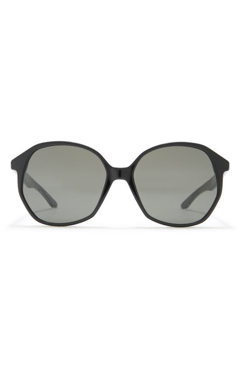 58mm Round Sunglasses