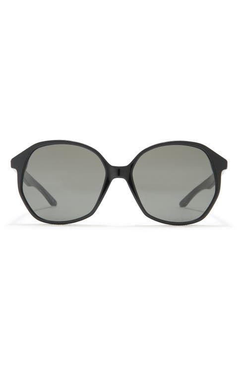 58mm Round Sunglasses