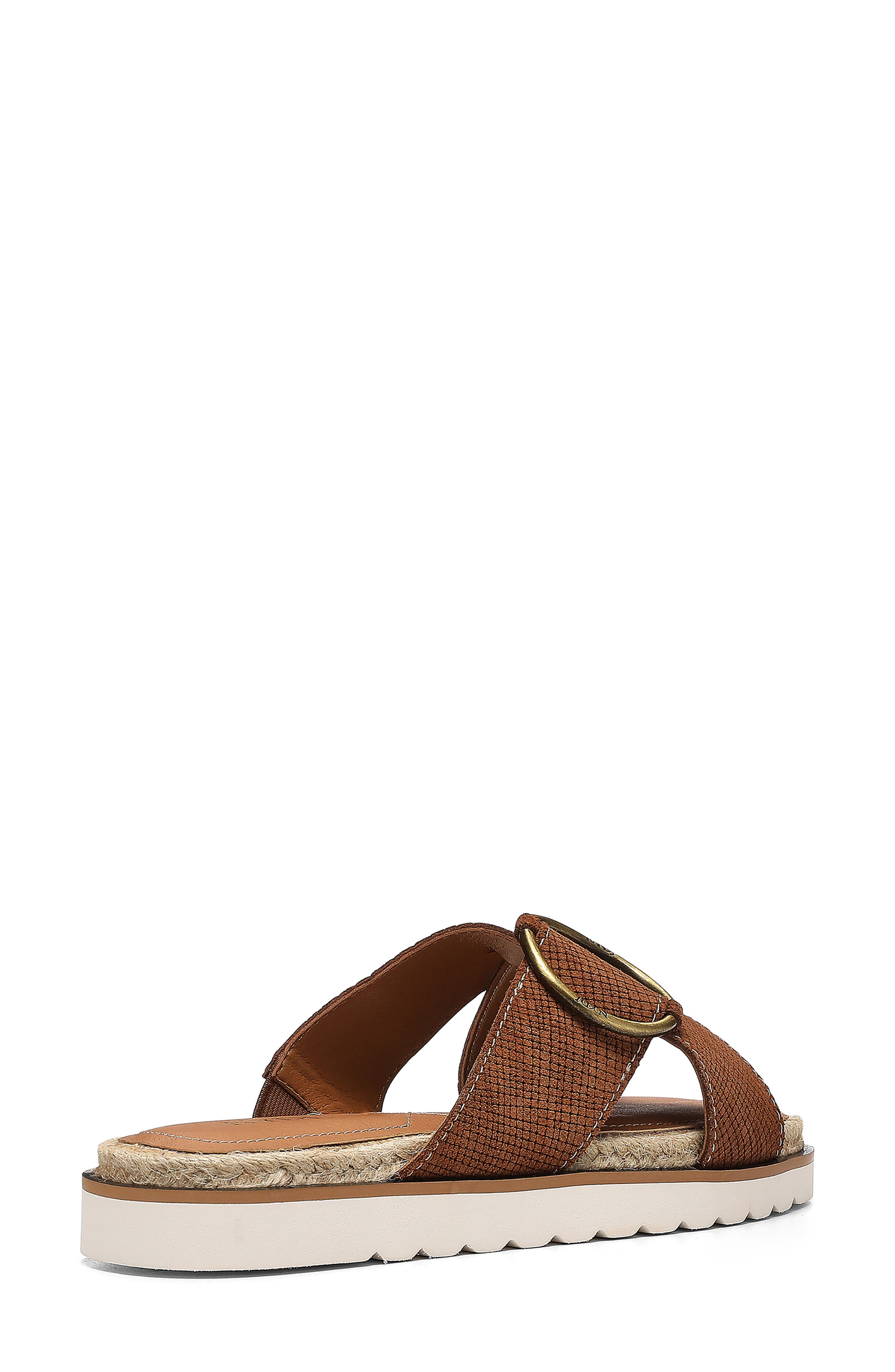 Ross Slide Sandal, Alternate, color, SADDLE