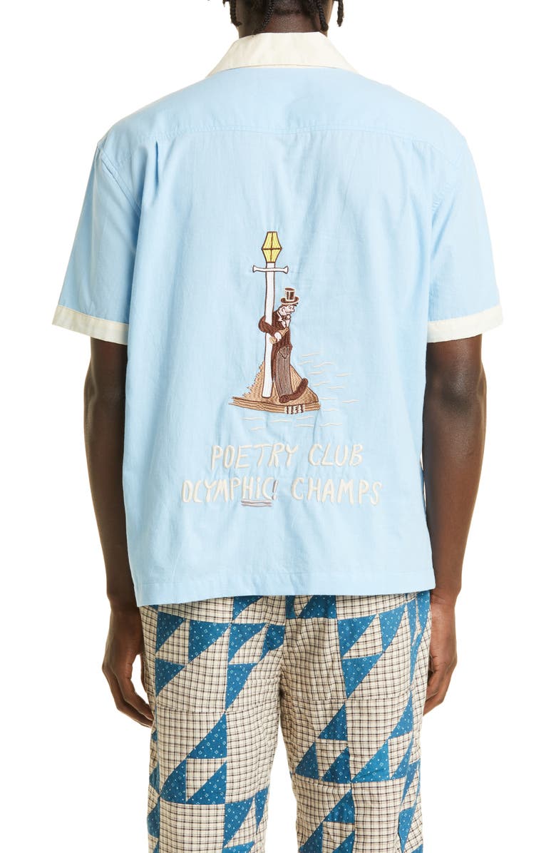 Bode Men's Poetry Team Shirt, Alternate, color, 