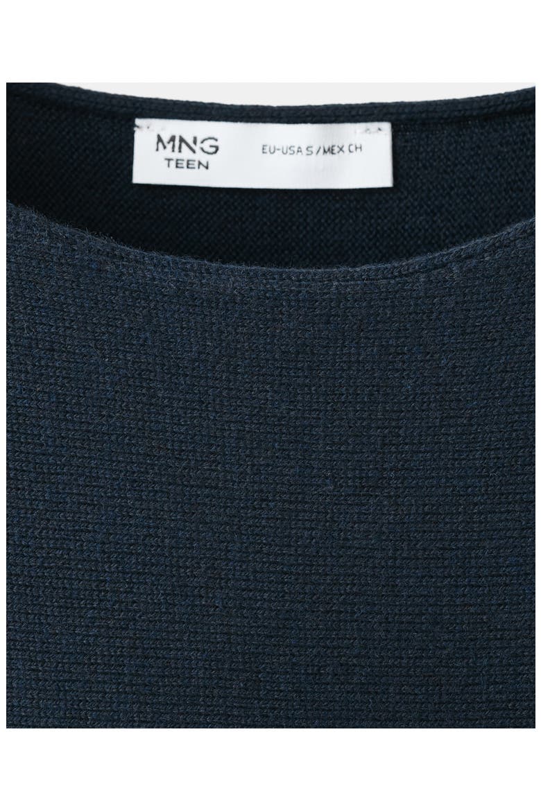 Sleeve Opening Sweater, Alternate, color, NAVY