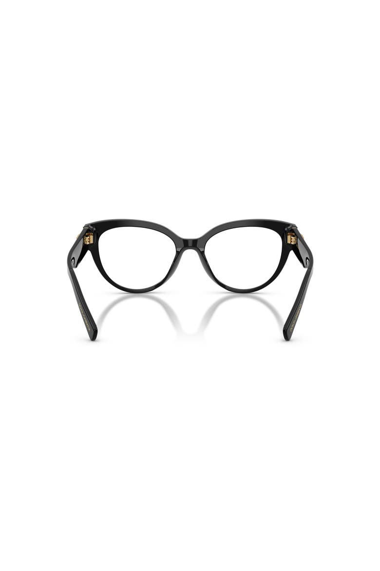 52mm Cat Eye optical glasses, Alternate, color, Black