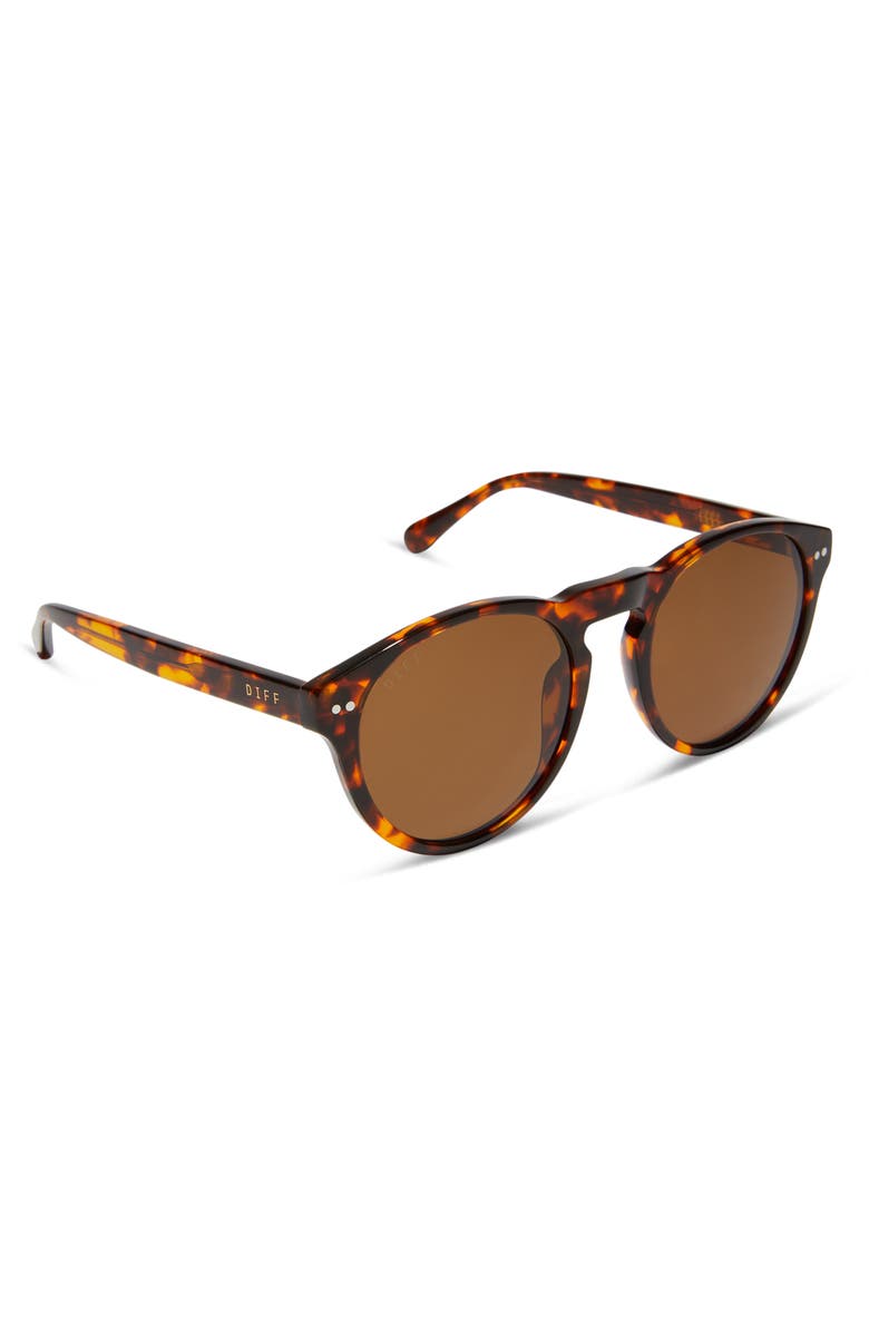 DIFF Cody XL Polarized 53mm Round Sunglasses, Alternate, color, 