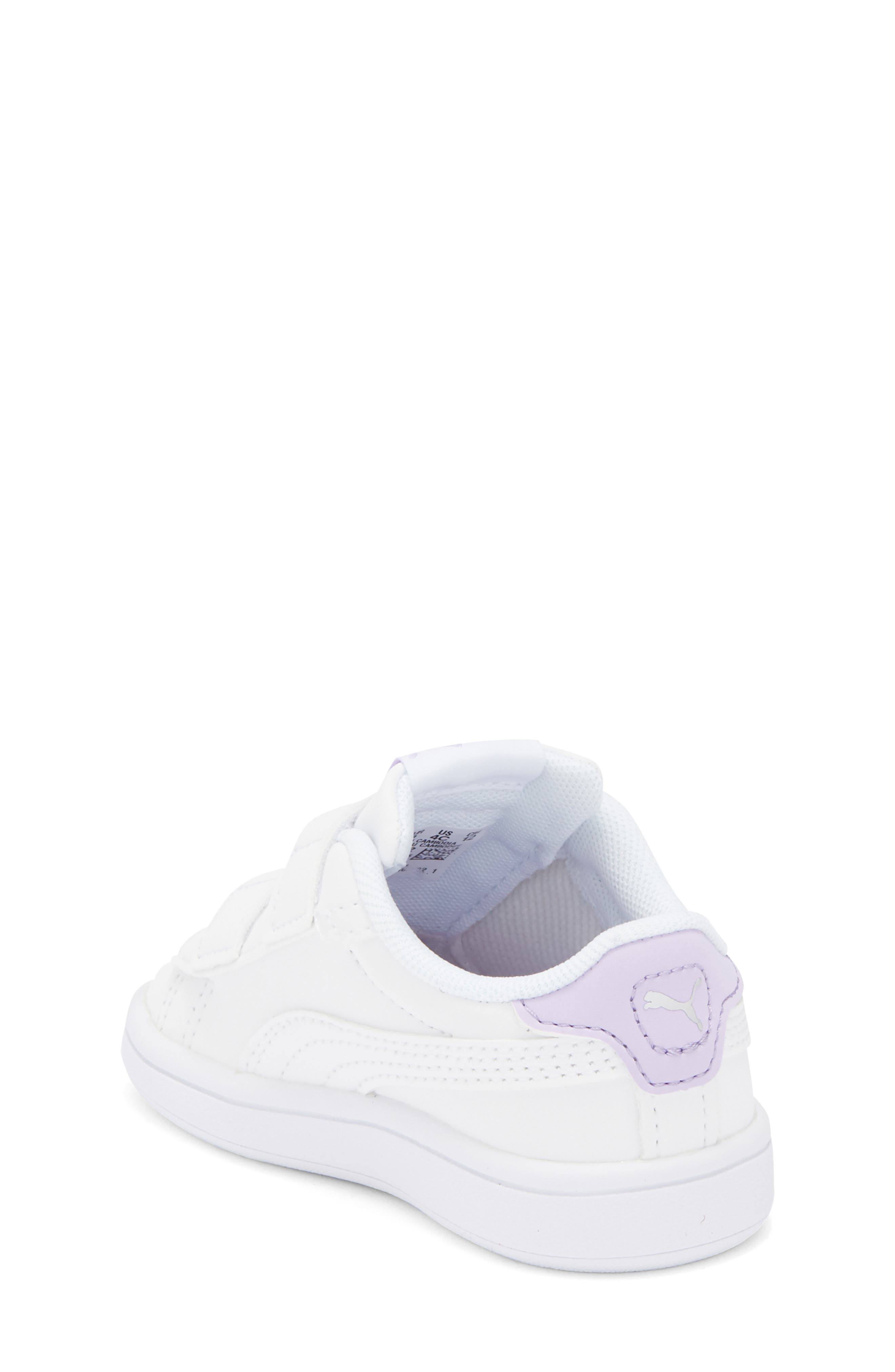 PUMA Kids' Smash 3.0 Sneaker, Alternate, color, Puma White/ Vivid
