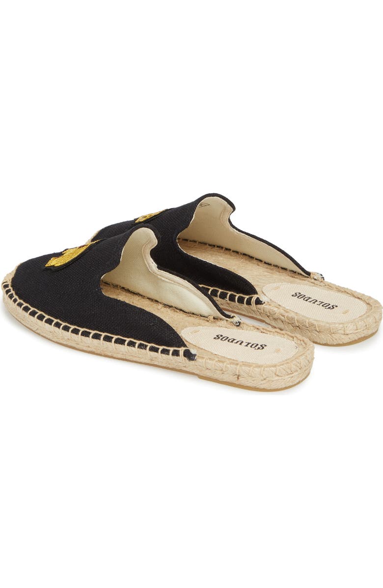 Soludos Elephant Beaded Espadrille Mule, Alternate, color,