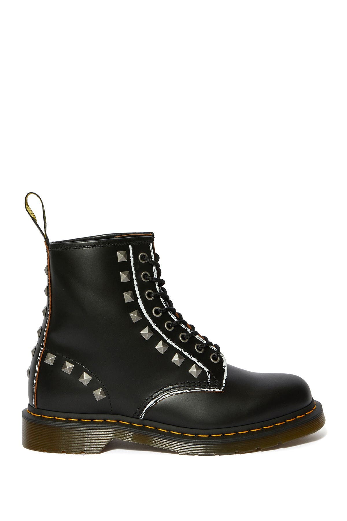 Dr. Martens 1460 Stud Lace-Up Boot, Alternate, color, 