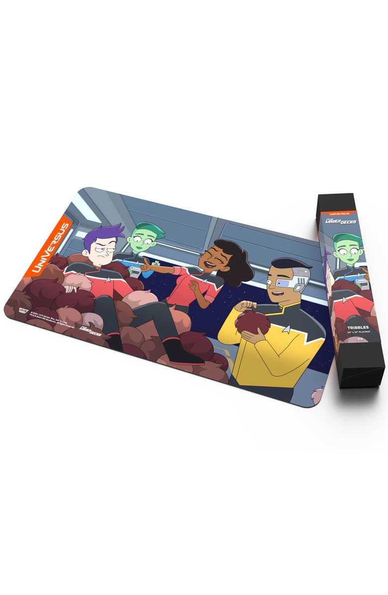 UniVersus Star Trek Lower Decks Tribbles Playmat, Alternate, color, 