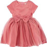 JOE-ELLA Kids' Cap Sleeve Tulle Occasion Dress