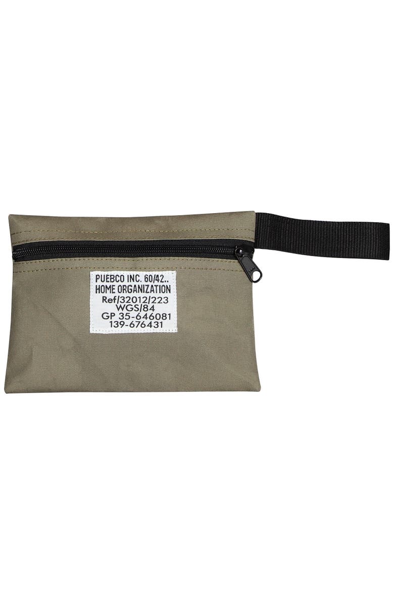 PUEBCO Laminated Fabric Pouch, Alternate, color, 